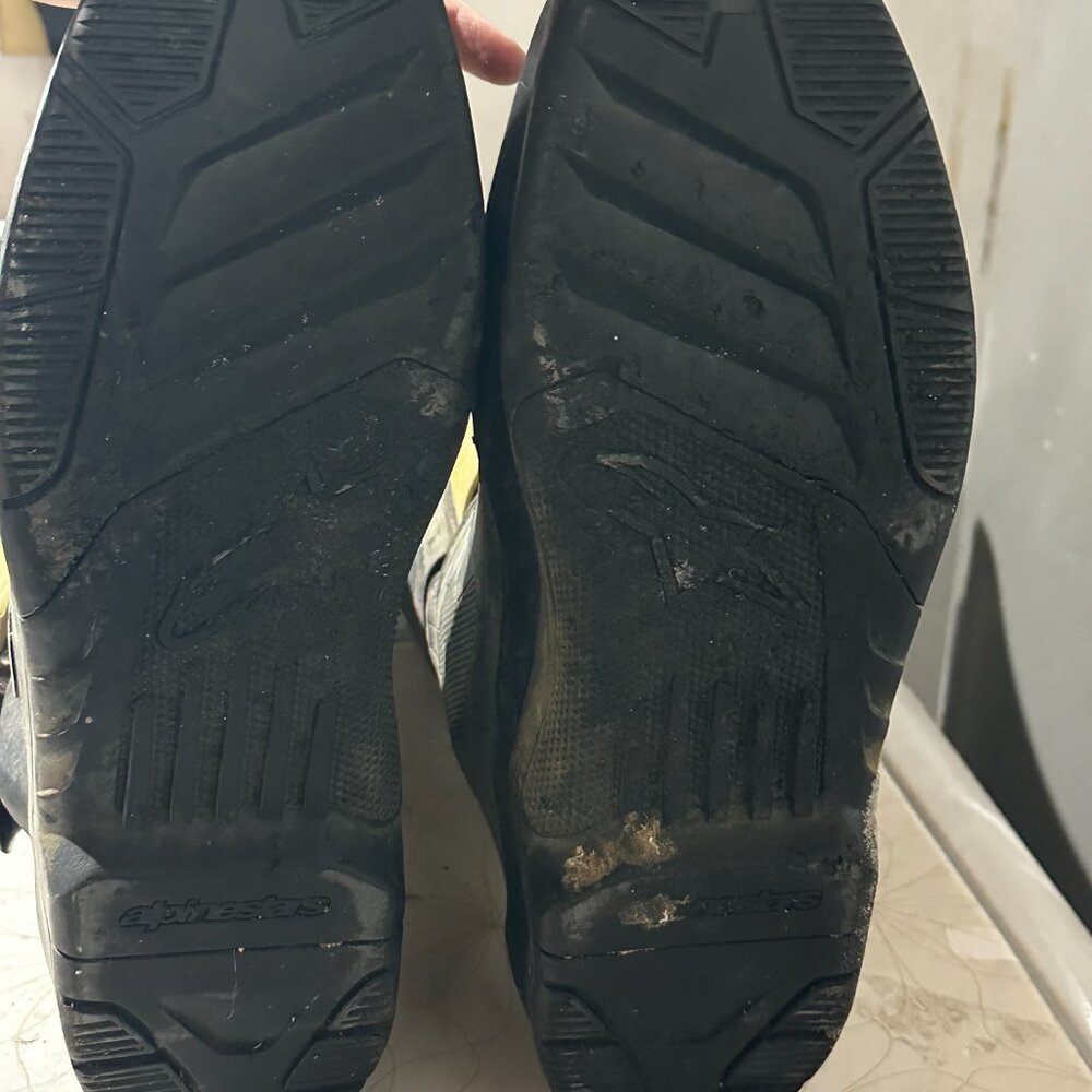 Alpinestars TECH3 Dirt Bike MOTO Boot Men's Size 13 - Picture 7 of 14